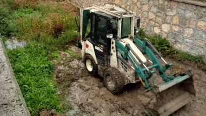 Hacıpehlivan Köyü'nde Taşkın Riski Azalıyor: DSİ dere yatağında kapsamlı temizlik başlattı