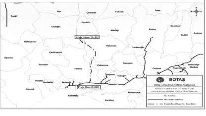 Pozantı Doğal Gaz Boru Hattı İçin Acele Kamulaştırma Kararı