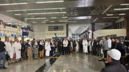 Şehitler Diyarından Kutsal Topraklara 202 Kişilik Dev Umre Kafilesi Uğurlandı