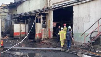 Yağ fabrikasında patlama: 10 yaralı