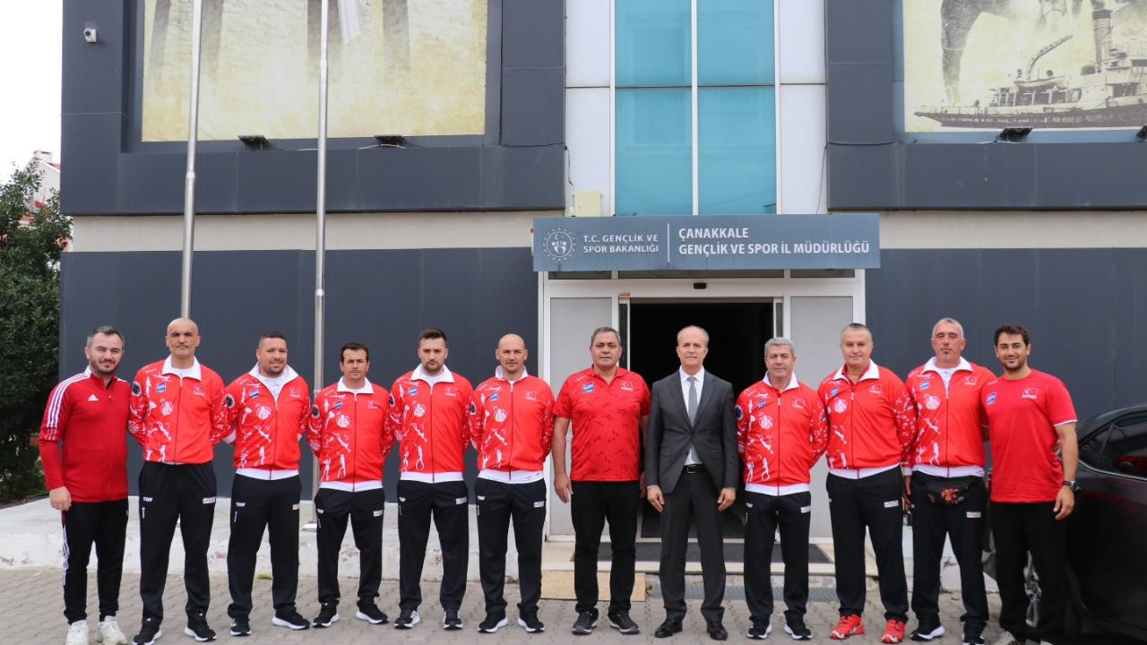 Zıpkınla Balık Avı Milli Takımı, Dünya Şampiyonası hazırlıklarını Çanakkale’de tamamladı
