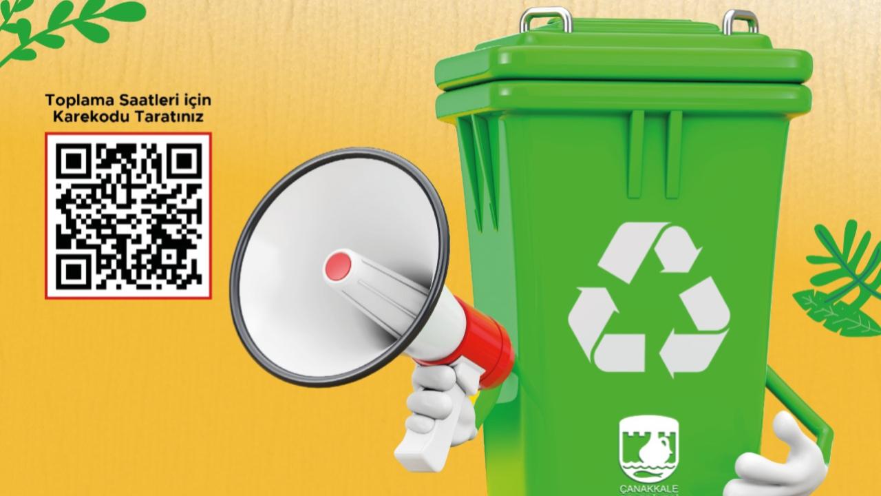 Atık toplama saatleri e-Belediye’de erişime açıldı