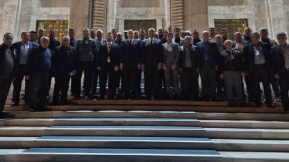 Ayvacıklı Muhtarlar Gazi Meclis’te! Vekil Gider’den Tarihi Salonlarda Yasama Süreci Bilgilendirmesi