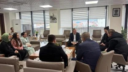 Başkan Atilla Öztürk’e vatandaşlardan ziyaret