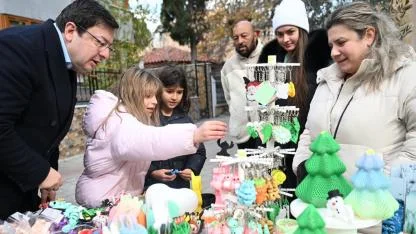 Başkan Muharrem Erkek’ten Fevzipaşa Yeni Yıl Pazarı’na ziyaret