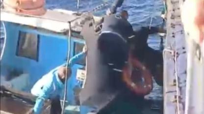 Bozcaada-Geyikli Feribotunda Denize Atlayan Kişi Kurtarıldı