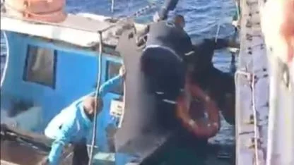 Bozcaada-Geyikli Feribotunda Denize Atlayan Kişi Kurtarıldı