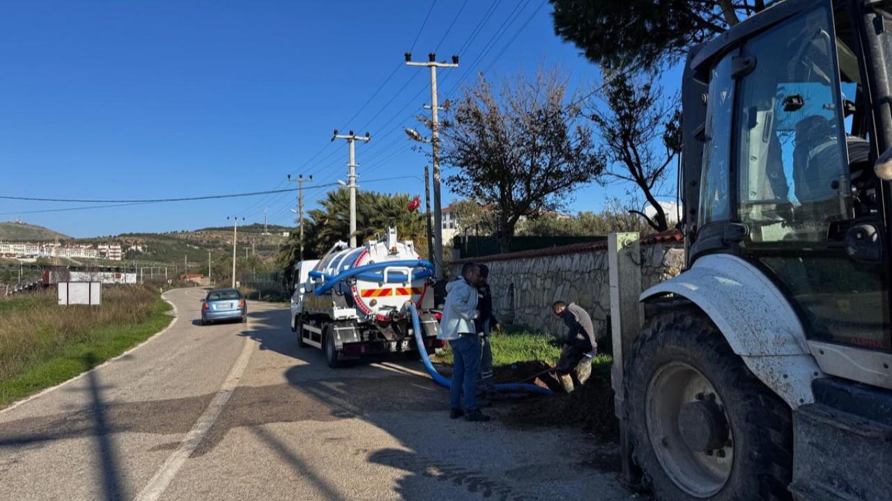 Bozcaada'da su kayıplarına altyapı çözümü