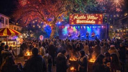 Bozcaada’da yılbaşı coşkusu Çınar Çarşı Meydanı’nda yaşanacak