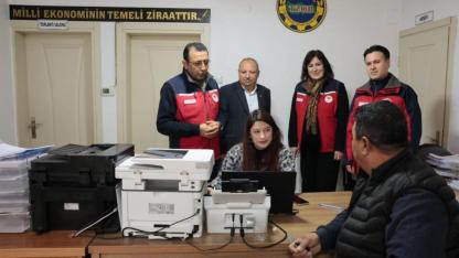 Çan Ziraat Odası’nda Önemli Ziyaret: Müdür Demirhan ve Başkan Şahin Üretici İçin Bir Arada!