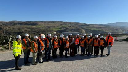 Çanakkale Belediyesi İklim Elçileri EKAY Tesisini inceledi