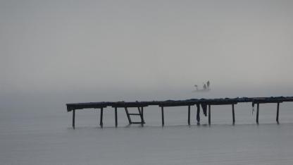 Çanakkale Boğazı Çift Yönlü Kapatıldı! Yoğun Sis Deniz Trafiğini Durdurdu.
