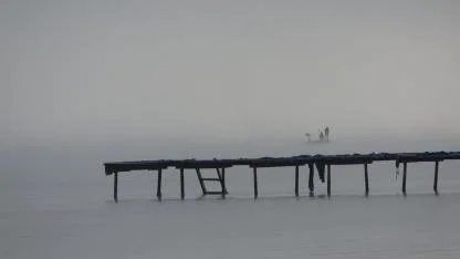 Çanakkale Boğazı Çift Yönlü Kapatıldı! Yoğun Sis Deniz Trafiğini Durdurdu.