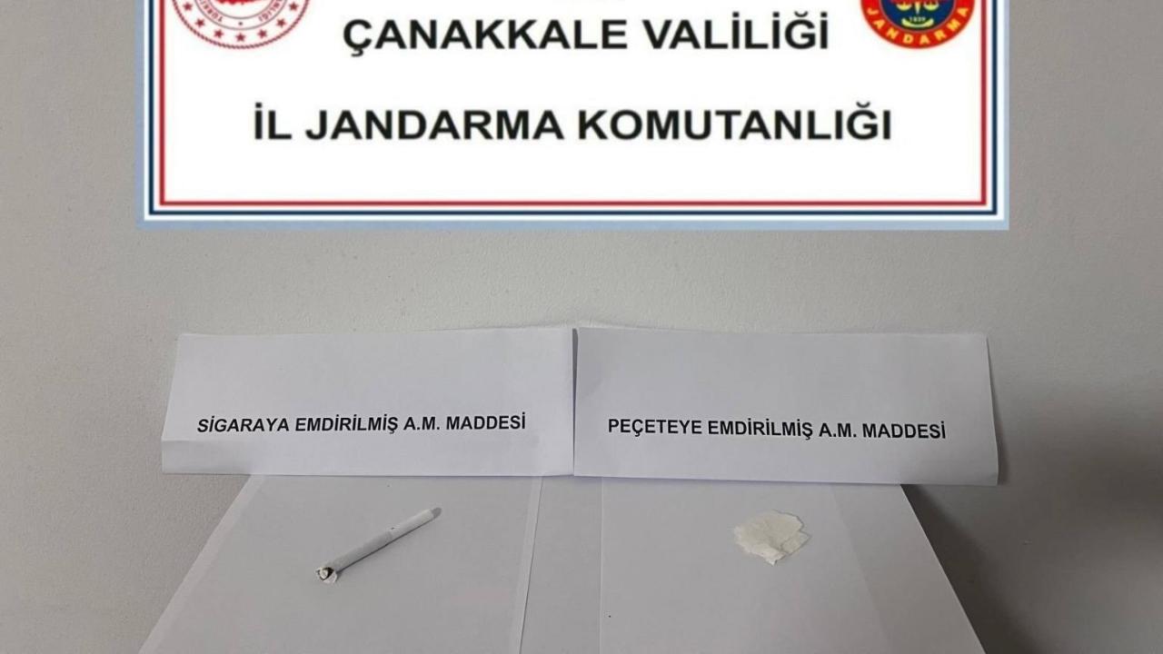Çanakkale'de uyuşturucu operasyonu: 2 şüpheli tutuklandı