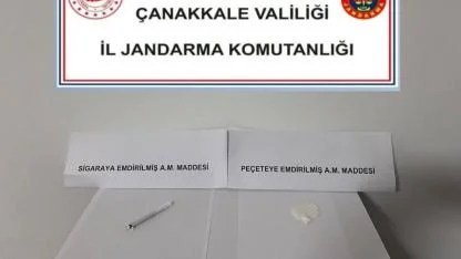 Çanakkale'de uyuşturucu operasyonu: 2 şüpheli tutuklandı