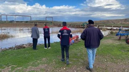 Çanakkale'de yağışların oluşturabileceği hasarlara karşı saha tespit çalışmaları devam ediyor