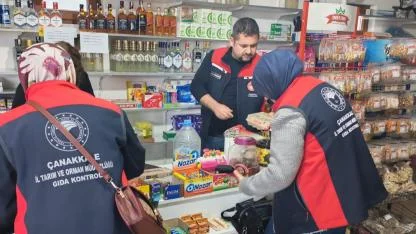 Çanakkale’de yılbaşı öncesi gıda denetimleri