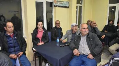 CHP Ezine İlçe Başkanlığı Çetmi Köyü’nde vatandaşlarla buluştu