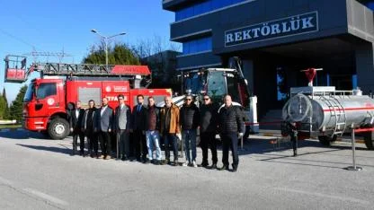 ÇOMÜ Araç Parkını Yeni Teleskopik Kepçe ile Güçlendirdi