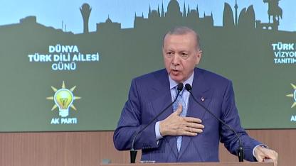 Cumhurbaşkanı Erdoğan "AK Parti Türk Dünyası Vizyon Belgesi Tanıtım Programı"nda Konuştu.