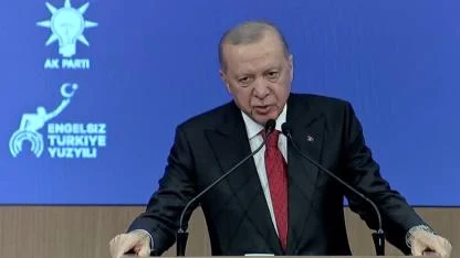 Cumhurbaşkanı Recep Tayyip Erdoğan, AK Parti Kongre Merkezi'nde, Engelsiz Türkiye Yüzyılı Dünya Engelliler Günü Buluşması'nda konuşuyor/CANLI