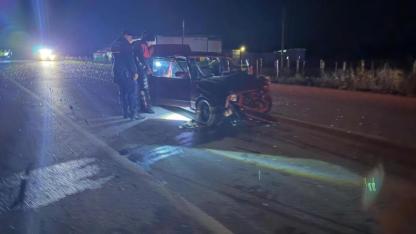 Ezine-Bayramiç yolunda kaza! 3 kişi yaralandı