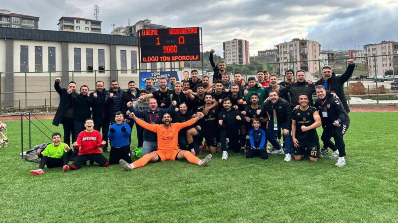 Ezine Spor, Küçükçekmece’yi Tek Golle Yıktı