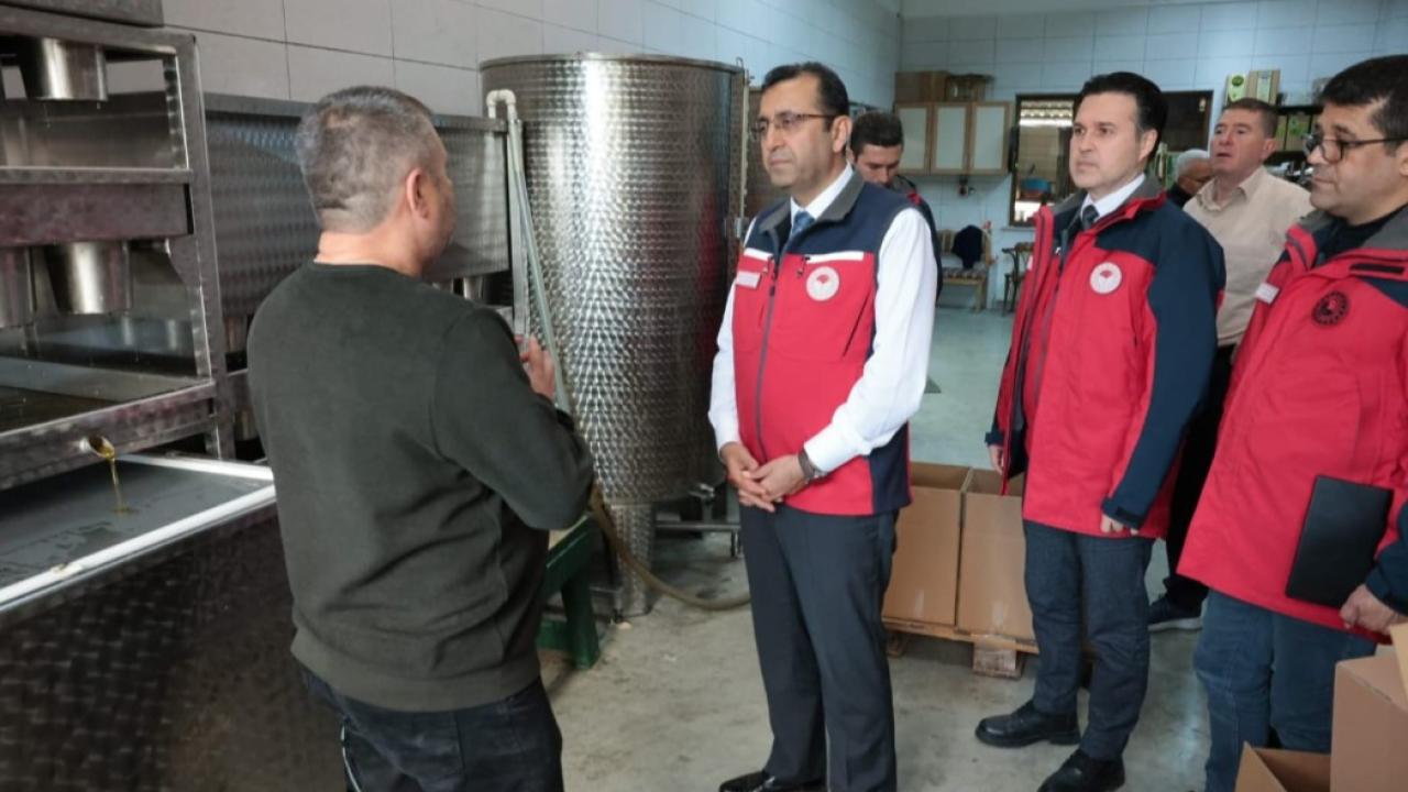 Geyikli’de Zeytin ve Zeytinyağı Tesislerine Ziyaret