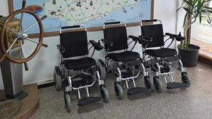 Gökçeada Belediyesi'nden 3 Aralık'ta 3 akülü tekerlekli sandalye desteği