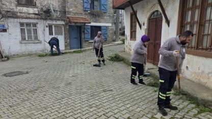 Gökçeada'da çevre temizliği