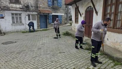 Gökçeada'da çevre temizliği