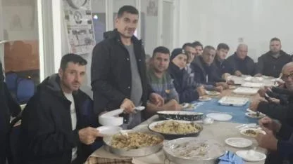 Hacıpehlivan Köyü’nde Regaip Kandili ikramı