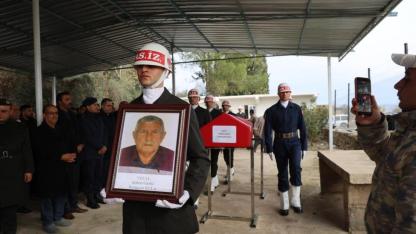 Kıbrıs Gazisi son yolculuğuna uğurlandı