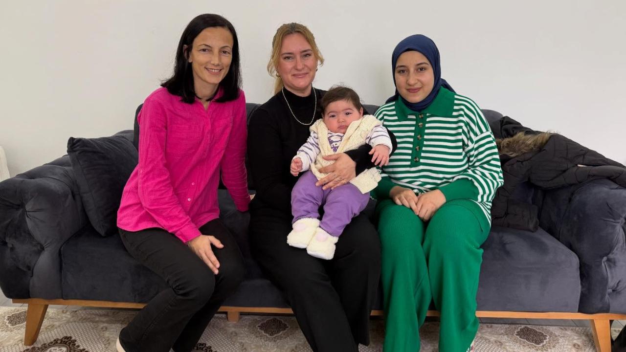 Lapseki'de Hoş Geldin Bebek ziyareti