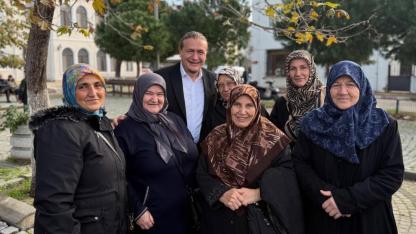 Lapseki’de umre yolcuları dualarla uğurlandı