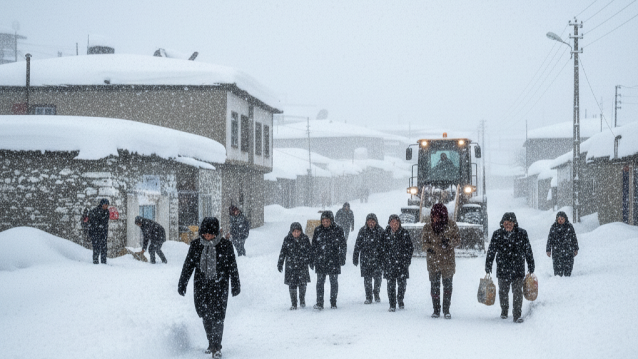 O Şehirlerde Yaşayanlar 27 Aralık Gece Yarısına Dikkat: Tam Bir Hafta Sürecek Kar Esareti Başlıyor!