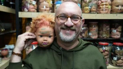 Oyuncak Bebek Kafası Koleksiyonu: Kocaeli'deki antikacının sergilediği 5 bin parçalık ürpertici hazine