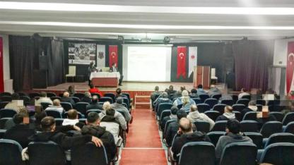 Çanakkale Açık Ceza İnfaz Kurumunda hükümlülere bilgilendirme semineri