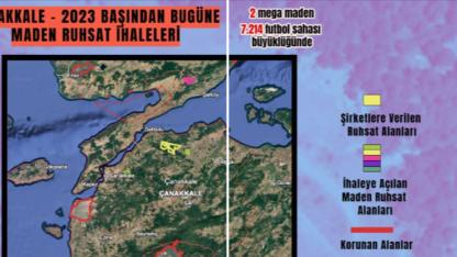 MAPEG ihaleleriyle Lapseki'deki 4 maden ruhsatı TÜMAD'ın oldu!
