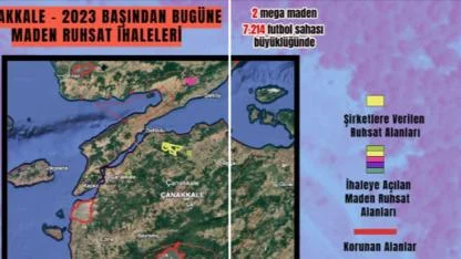 MAPEG ihaleleriyle Lapseki'deki 4 maden ruhsatı TÜMAD'ın oldu!