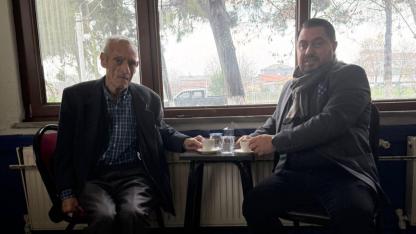 Başkan Kırım’dan 85’lik çınar İsmet Amca’ya ziyaret