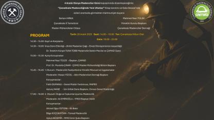 Çanakkale'de Madenciler Günü'ne özel organizasyon