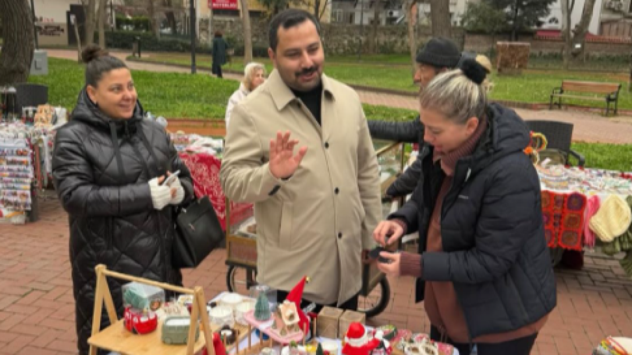 Başkan Fırat'tan El Emeği Pazarı'na ziyaret