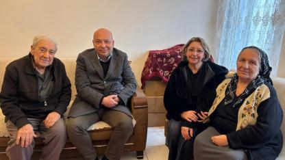 Bozcaada Belediye Başkanı Yahya Göztepe’den Kandil ziyareti