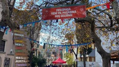 Fevzipaşa Yeni Yıl Pazarı kapılarını açtı