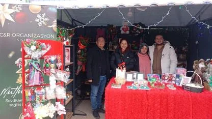 Çan'da Yılbaşı Sokağı kapılarını açtı