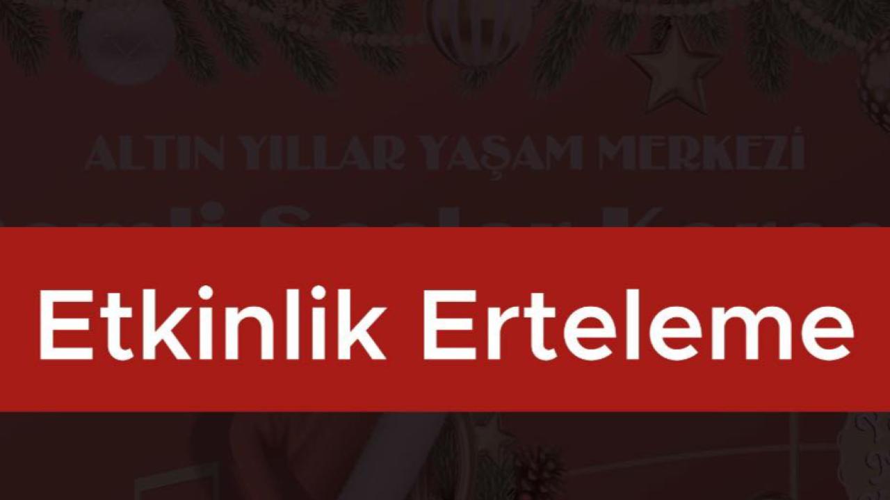Demli Sesler Korosu’nun “Yeni Yıla Merhaba” Konseri Ertelendi