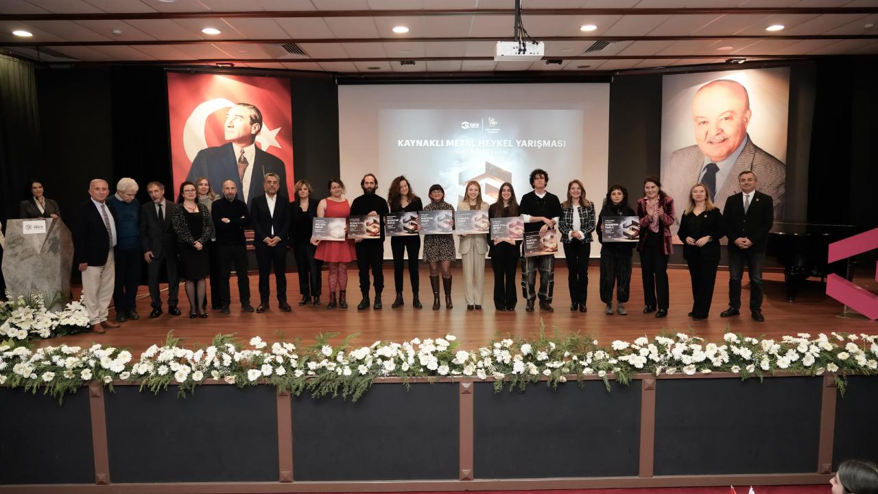 Sanat ve Teknik "Birlik"te Buluştu: Kaynaklı Metal Heykel Yarışması Ödülleri Sahiplerini Buldu