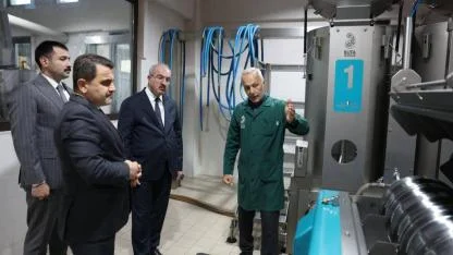 Vali Toraman, Tarihi Alan Başkanı ile Zeytinyağı Fabrikası'nı İnceledi!