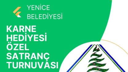 Yenice'de karne hediyesi satranç heyecanı başlıyor!